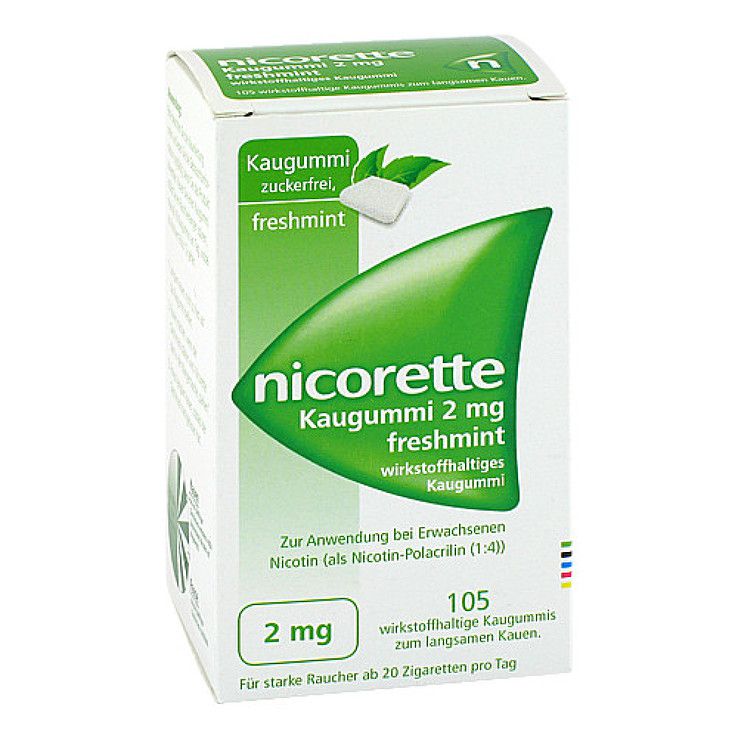 NICORETTE 2 mg freshmint Kaugummi