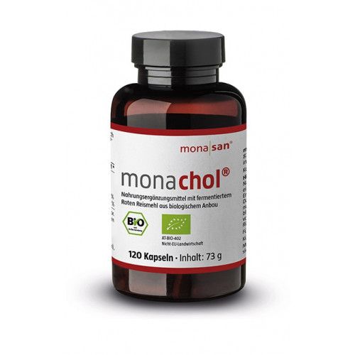 MONACHOL Bio rotes Reismehl 500 mg Kapseln