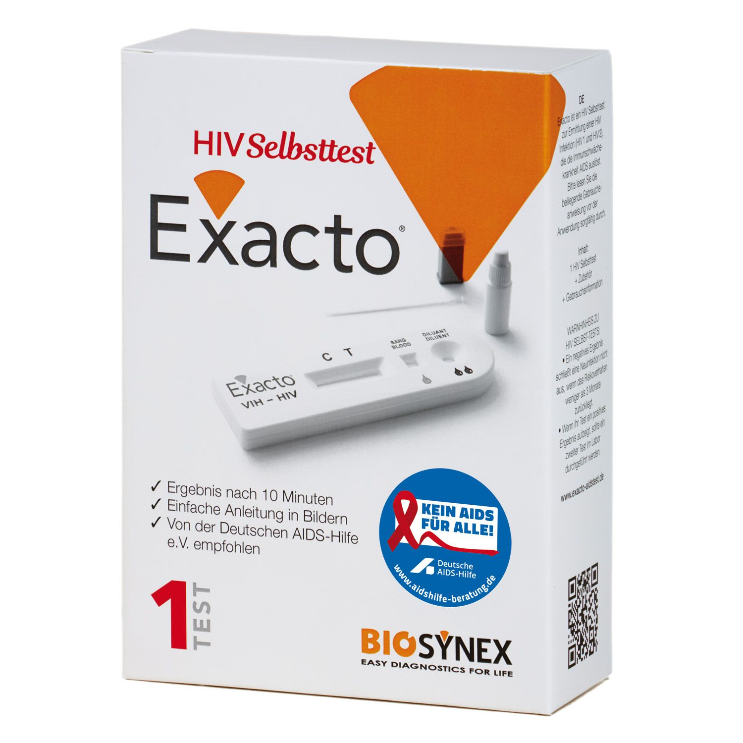 EXACTO HIV Selbsttest